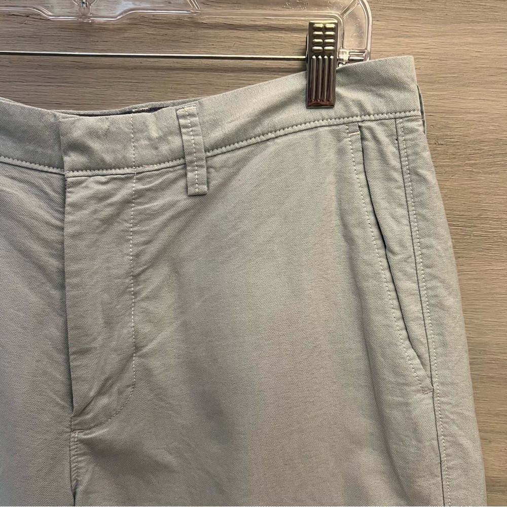 J Crew Club Pale Blue Flat Front Chino Shorts Size 32” Good Condition - Picture 3 of 7